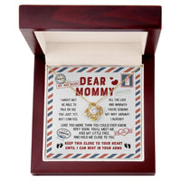 Load image into Gallery viewer, Mommy Love Knot Necklace - Little Face
