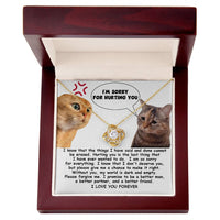 Load image into Gallery viewer, I&#39;m Sorry Love Knot Necklace - Make It Right
