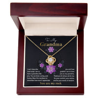 Load image into Gallery viewer, Grandma Love Knot Necklace - Words Of Wisdom
