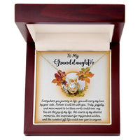 Load image into Gallery viewer, Granddaughter Love Knot Necklace - By Your Side
