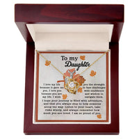 Load image into Gallery viewer, Daughter Love Knot Necklace - Gave Me You
