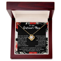 Load image into Gallery viewer, Girlfriend&#39;s Mom Love Knot Necklace - Grateful
