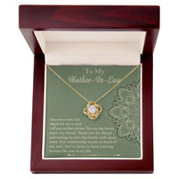 Load image into Gallery viewer, Mother in Law Love Knot Necklace - Strong Woman
