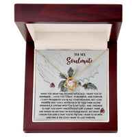 Load image into Gallery viewer, Soulmate Love Knot Necklace - To Be With
