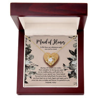 Load image into Gallery viewer, Maid of Honor Love Knot Necklace - My Wedding Day
