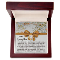 Load image into Gallery viewer, Daughter Love Knot Necklace - Saying A Word
