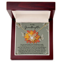 Load image into Gallery viewer, Granddaughter Love Knot Necklace - Gift Of You
