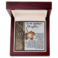 Load image into Gallery viewer, Daughter Love Knot Necklace - Pride
