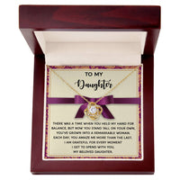Load image into Gallery viewer, Daughter Love Knot Necklace - Spend With You
