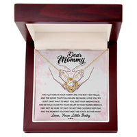 Load image into Gallery viewer, Mommy Love Knot Necklace - I Love You
