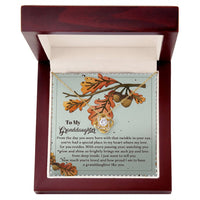 Load image into Gallery viewer, Granddaughter Love Knot Necklace - From Deep Inside
