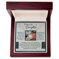 Load image into Gallery viewer, Daughter Love Knot Necklace - Force Of Nature
