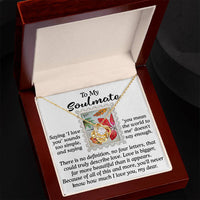 Load image into Gallery viewer, Soulmate Love Knot Necklace - Far More Beautiful
