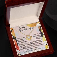 Load image into Gallery viewer, Granddaughter Love Knot Necklace - In Every Way
