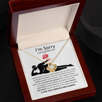 Load image into Gallery viewer, I&#39;m Sorry Love Knot Necklace - The Most Romantic
