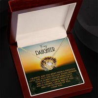 Load image into Gallery viewer, Daughter Love Knot Necklace - Grown Brighter
