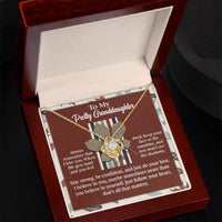 Load image into Gallery viewer, Granddaughter Love Knot Necklace - See The Shadows
