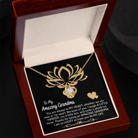 Load image into Gallery viewer, Grandma Love Knot Necklace - In My Heart
