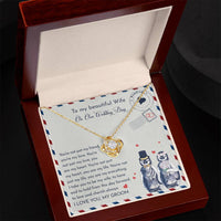 Load image into Gallery viewer, Wife Love Knot Necklace - Love And Cherish

