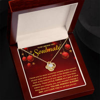 Load image into Gallery viewer, Soulmate Love Knot Necklace - Little Things
