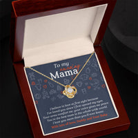 Load image into Gallery viewer, Mom Love Knot Necklace - At First Sight
