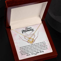 Load image into Gallery viewer, Mommy Love Knot Necklace - I Love You
