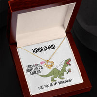 Load image into Gallery viewer, Be My Bridesmaid - Love Knot Necklace
