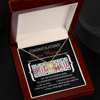 Load image into Gallery viewer, Bridesmaid Love Knot Necklace - Winner
