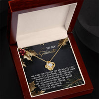Load image into Gallery viewer, Soulmate Love Knot Necklace - In The Stars

