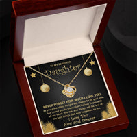 Load image into Gallery viewer, Daughter Love Knot Necklace - The Best Thing
