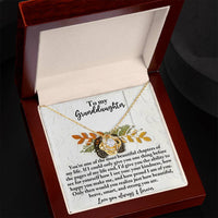 Load image into Gallery viewer, Granddaughter Love Knot Necklace - How Beautiful
