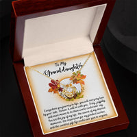 Load image into Gallery viewer, Granddaughter Love Knot Necklace - By Your Side
