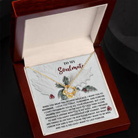Load image into Gallery viewer, Soulmate Love Knot Necklace - To Be With
