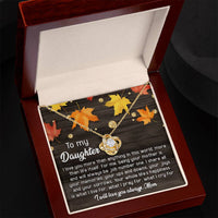 Load image into Gallery viewer, Daughter Love Knot Necklace - Job Number One
