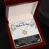 Load image into Gallery viewer, Mother in Law Love Knot Necklace - You&#39;re Amazing
