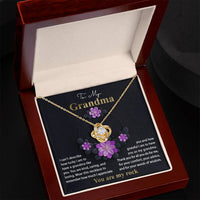 Load image into Gallery viewer, Grandma Love Knot Necklace - Words Of Wisdom
