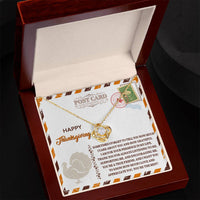 Load image into Gallery viewer, Thanksgiving Love Knot Necklace - A True Friend
