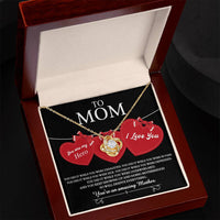 Load image into Gallery viewer, Mom Love Knot Necklace - You Did It
