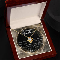 Load image into Gallery viewer, Wife Love Knot Necklace - Promise
