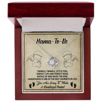 Load image into Gallery viewer, Mama To Be Love Knot Necklace - Enjoy The Ride
