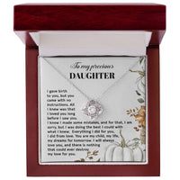 Load image into Gallery viewer, Daughter Love Knot Necklace - Did From Love
