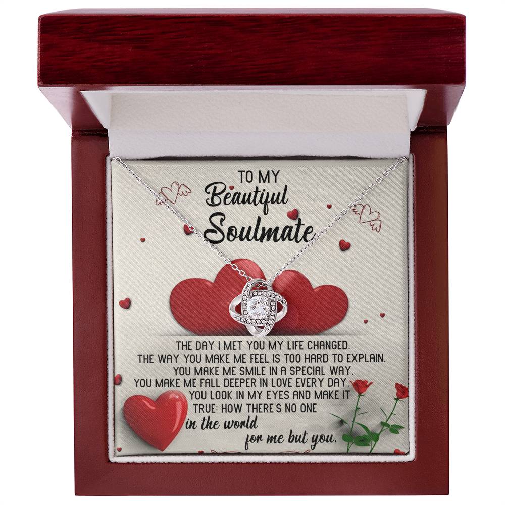 Soulmate Love Knot Necklace - Special Way