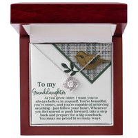 Load image into Gallery viewer, Granddaughter Love Knot Necklace - Big Comeback
