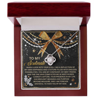 Load image into Gallery viewer, Soulmate Love Knot Necklace - My Side
