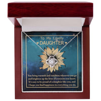 Load image into Gallery viewer, Daughter Love Knot Necklace - Be Proud
