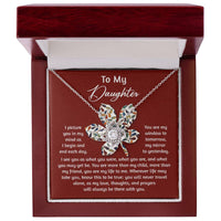 Load image into Gallery viewer, Daughter Love Knot Necklace - To Be True
