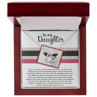 Load image into Gallery viewer, Daughter Love Knot Necklace - Keep The Fire
