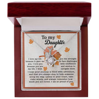 Load image into Gallery viewer, Daughter Love Knot Necklace - Gave Me You
