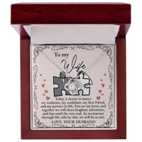 Load image into Gallery viewer, Wife Love Knot Necklace - Be As One
