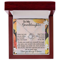 Load image into Gallery viewer, Granddaughter Love Knot Necklace - In Every Way
